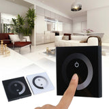 Dc 12v-24v Touch Panel Led Lights Dimmer Smart Controller Wall Mounted Switch Lights Controller Dc Panel Touch Switch Hardware