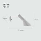 Arne Jacobsen Floor Lamp Living room Studio Bed Side Replica lamp designer scandinavian table lamp Black White standing lamp