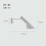 Arne Jacobsen Floor Lamp Living room Studio Bed Side Replica lamp designer scandinavian table lamp Black White standing lamp