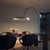 Italian Led Right Fishing Floor Lamp Creative Tall Stand Lights for Living Room Bedroom Beside Lamp Modern Study Reading Lamp
