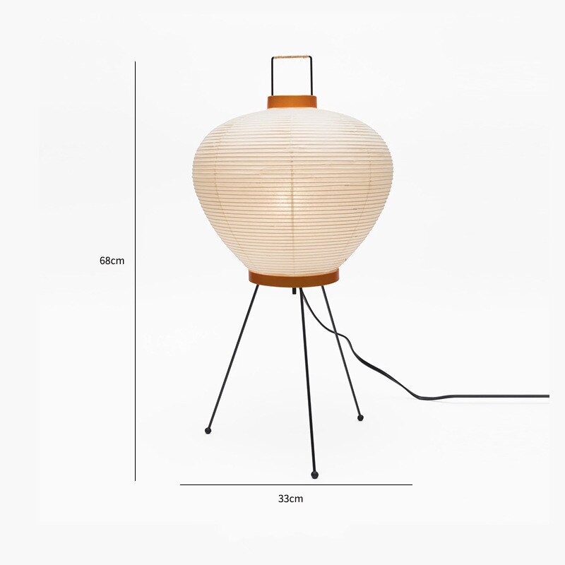 Akari 10A Floor Lamp Japanese paper minimalist led floor lamp desktop decorative lamp villa model studio art room corner lamp