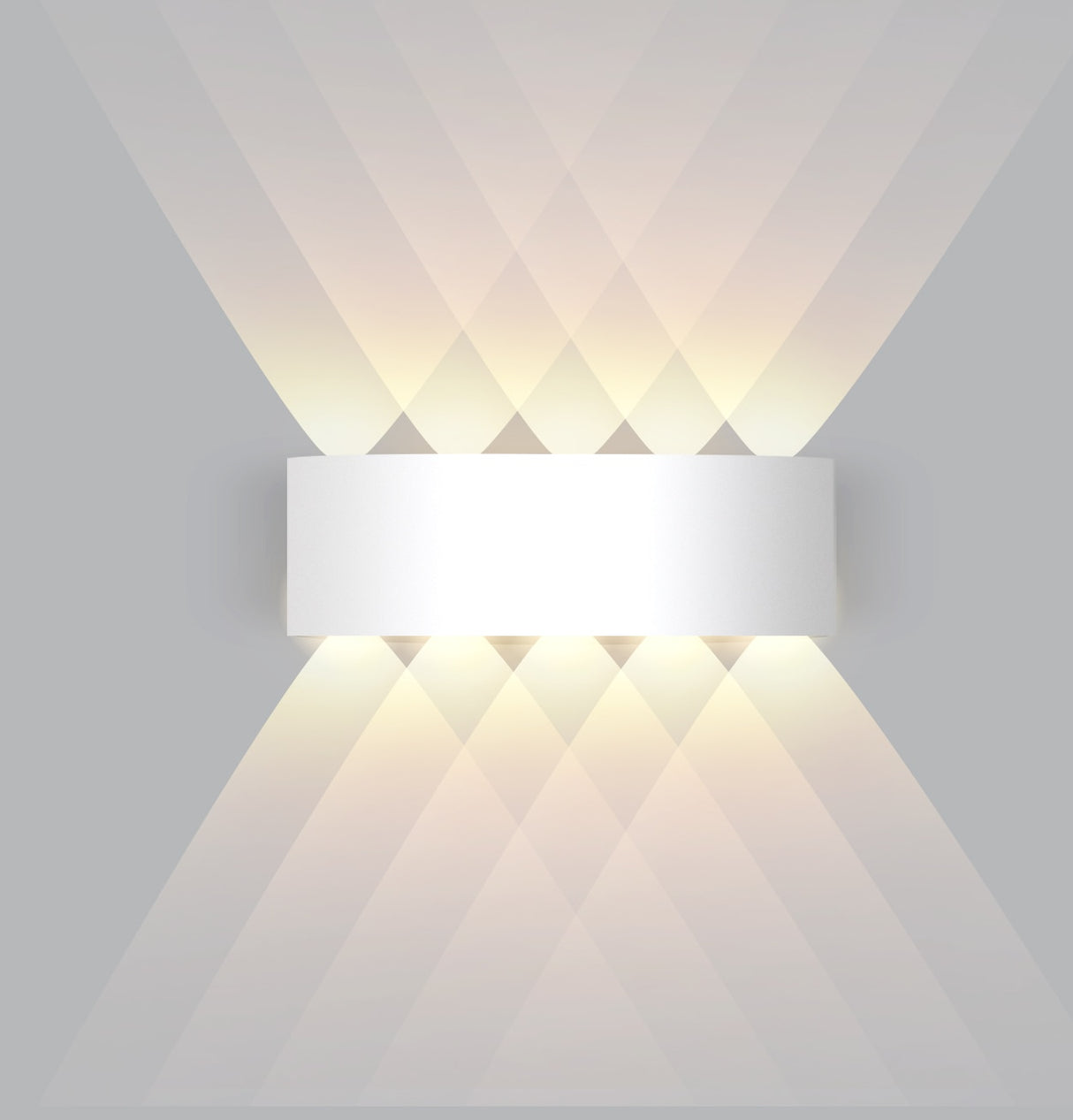 LED Wall Light IP65 Waterproof Outdoor Fence Garden Aluminum IP20 ABS Indoor Fashion Lamp For Living Room Stairs Corridor
