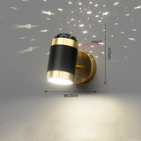 LED lampada Wall Light Project Led Indoor Lights Wall Lamps With Switch Dimming For Home Bedside Bedroom wall decor arts Sconce