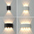 Indoor LED Wall Lamp Bedside Stair Night Light IP65 Waterproof Outdoor Sconce Balcony Wall Light Aluminium Body AC85-265V