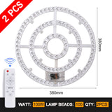 Led Ceiling Light Replacement Led Light Panel Dimmable Round Led Module Board 220V For Ceiling Lamp Fan Lights 60W 72W 80W 100W