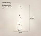 Simple Living Room Decoration LED Floor Lamps Nordic Minimalist Art led Standing Lamps for Bedroom Geometric Line Stand Light