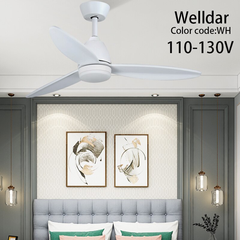 60 Inch Led Ceiling Fan Lamp Roof Home Fans Modern Indoor Decorate Wooden Blade Dc Ceiling Fan With Remote Control Ventilador