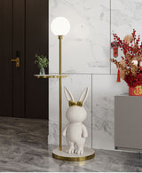 Floor Lamp Nordic Modern Fashion Coffee Table Chirdren Lights E27 Boy and Girl Room Bedroom LED Rabbit Floor Lamp Fixture Led