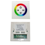 RGB/RGBW wall mounted Touch Panel Controller glass panel dimmer switch Controller DC12V-24V