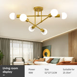 Modern Creative LED Chandelier Lighting Warm Romantic Minimalist for Bedroom Personality Living Room Dining Room Ceiling Lamp