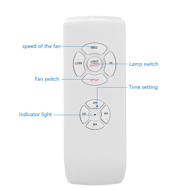 CoRui Smart Universal Ceiling Fan Lamp Remote Controller Kit Remote Adjust Speed Light Remote Control Switch Smart Accessories