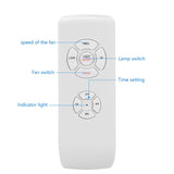 CoRui Smart Universal Ceiling Fan Lamp Remote Controller Kit Remote Adjust Speed Light Remote Control Switch Smart Accessories