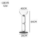 Italy Design Heavy Glass LED Floor Lamps Nordic Light Modern Bright Stand Lighting for Living Room Bedroom lustre Decor Fixtures