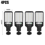 4PCS 2000LM Solar Led Light Outdoor Wall Lamp IP65 Waterproof With Motion Sensor for Home Patio Path Yard Pool Garden Lighting