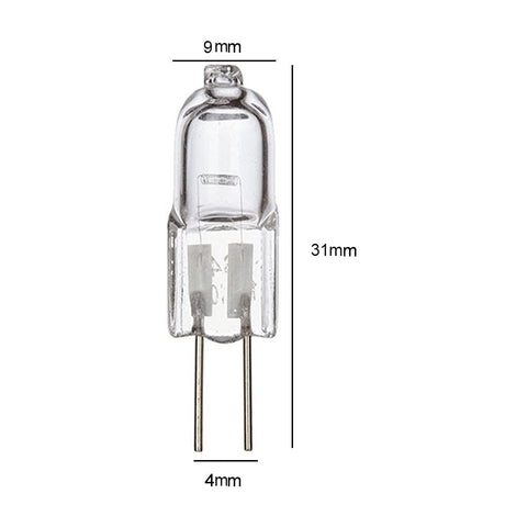 Oven Lamp G4 LED 12V 20W Oven Bulb Halogen Lamp Kitchen High Temperature Resistance Chandelier Wall Lamp Dryer Bulb Oven Light