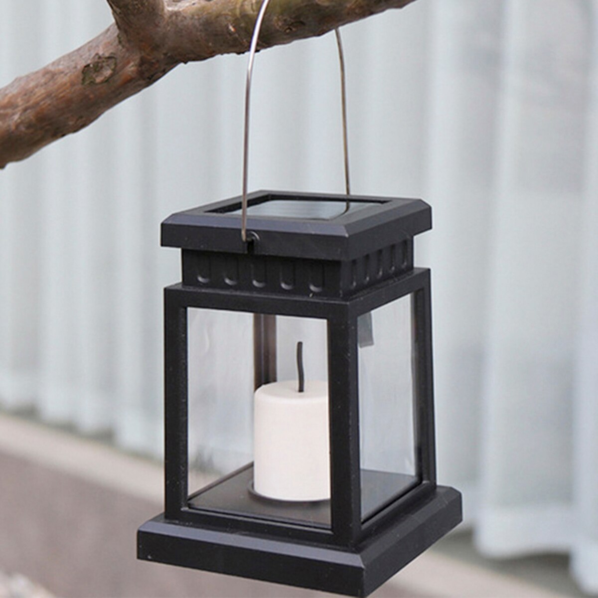 Garden Decor Outdoor Solar Lights Retro Palace Lantern Lights Hanging Candle Lamps Landscape Lighting Floor Lights Solar Lantern