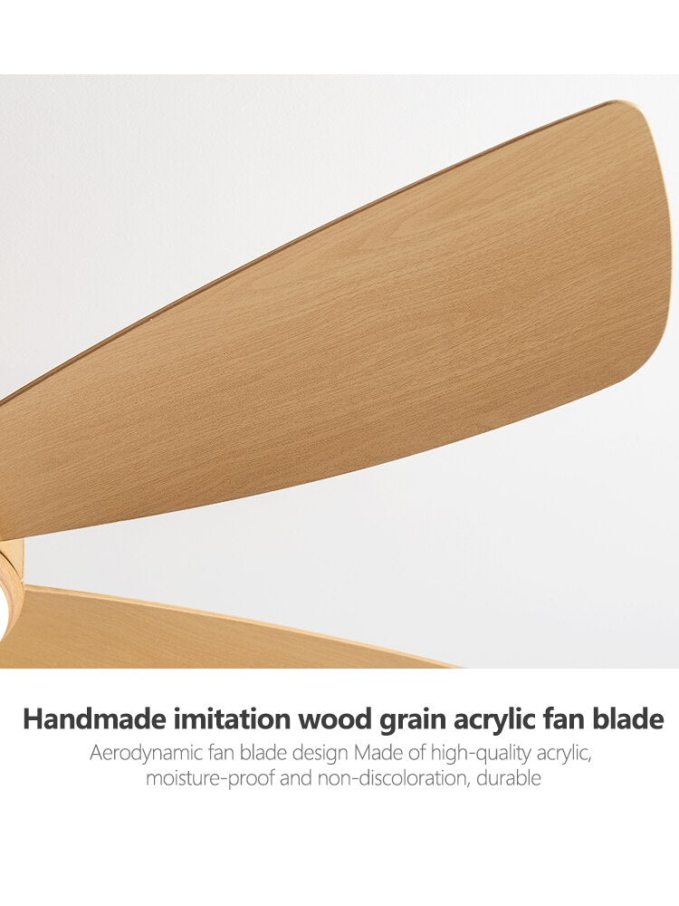 56Inch Modern Led Ceiling Fans With Lights Ceiling Light Fan Lamp Ceiling Fan With Remote Control Decorative BedroomHome 220v