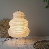 Noguchi Lamp Japanese Rice Paper Lamp 6000K Dimming Floor lamp Soft Light Bedside Lamp for Living Room Bedroom Decor