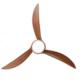 52 Inch Lamp Ceiling Fans Light with Remote Control Included 3 Color Change ABS Blade Silent Copper Motor