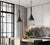 Modern Led Pendant Lights Black White Kitchen Fixtures Bedroom Table Dining Room Hanging Lamp Lampshade Home Chandelier