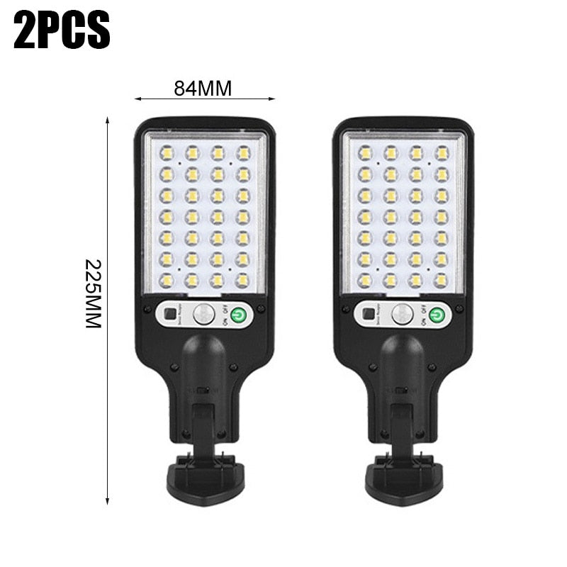 4PCS 2000LM Solar Led Light Outdoor Wall Lamp IP65 Waterproof With Motion Sensor for Home Patio Path Yard Pool Garden Lighting