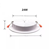5W-36W Ceiling Light Recessed LED Spotlight Down Light AC 90-260V for Living Room and Shopping Mall Lighting