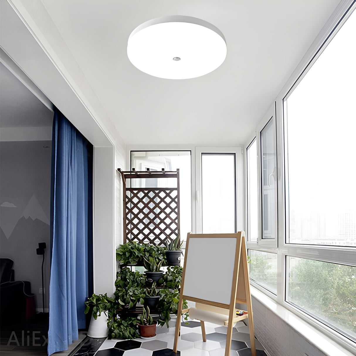 Motion Sensor Light Ceiling Lamps Modern Smart Home Indoor Aisle LED Hanging Induction Lighting LivingRoom Ceil Luminaire Lamp