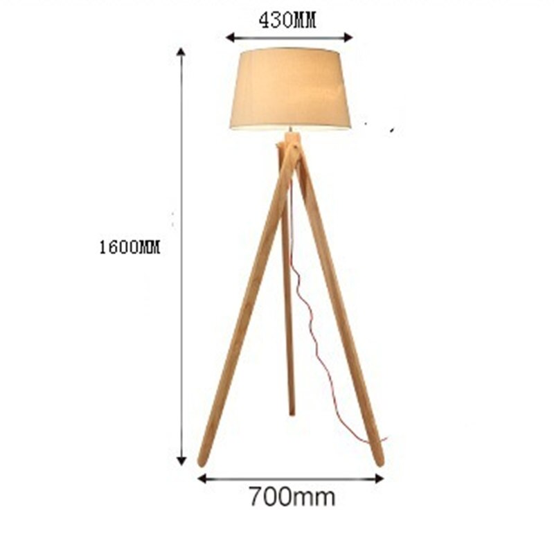 Nordic Retro Tripod Led Floor Lamp Silver Golden Industrial Studio Pendant Light Cafe Living Room Bedroom Decor Standing Light
