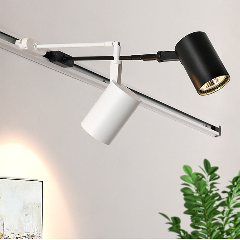 Track Lamp Chandelier Ceiling Lamps Led Vestibule Ceil Spotlight For Couture Living Room Decor Mobile Studio Guide Lighting