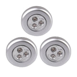 Mini LED Touch Control Night Light Wardrobe Bedroom Stairs Kitchen Wireless LED Cabinet Light Battery Powered Closet Wall Light