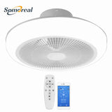 Ceiling Fan With Led Light And Romote Control Electric Fan Silent Fan 18 Inch Fans Bedroom Decoration Lamp For Home 110V/220V