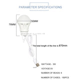 Lantern Portable Camping Lamp Mini Bulb LED