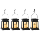 Solar Palace Lantern Garden Lamp Solar LED Candle Light Floor Light Outdoor Camping Lantern Lawn Garden Decor Christmas Decor