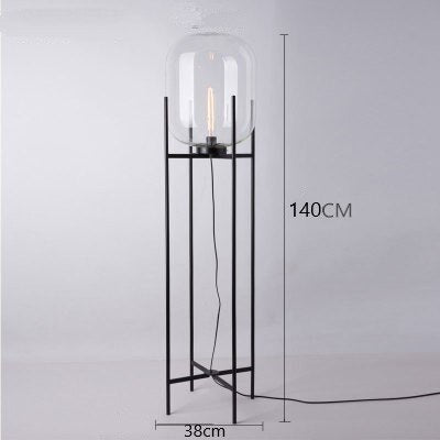 Modern Fashion Nordic LED Glass Desk Lamp Floor Lamp For Living Room Country House Bar Hotel Bedroom Lighting