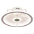 110V / 220V Nordic light with fan Ceiling Fan Lamp Invisible Restaurant Living Room Fan Home Decor chandelier fan ceiling