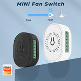 Tuya Mini Fan Speed Switch WiFi Ceiling Fan Controller Smart Life  APP Remote Timing Voice Control Works With Alexa Google Home