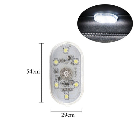 Magnetic Touch Light Hand Car Roof Magnets Ceiling Lamp Indoor Car Lighting Night Reading Light Reading Lamp Car Interior Lights