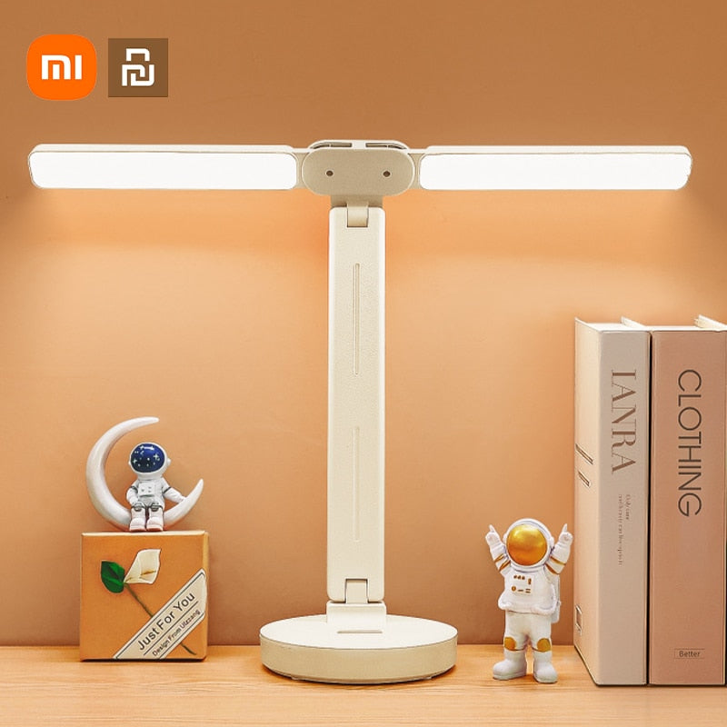 Xiaomi Youpin Reading Lamp LED Desk Lamp USB Charging Port Warm White Light Adjustable Brightness MultiAngle Switching Home Lamp