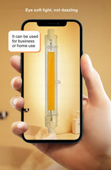 High Power LED R7s COB Glass Tube 118mm J118 78mm J78 COB Light Bulb AC1110V 120V 130V 220V 230V 240V Home Replace Halogen Lamp