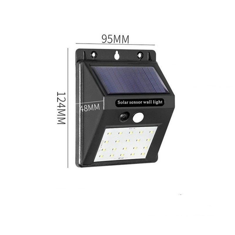 Solar Led Light Outdoor Lamp PIR Motion Sensor LED Wall Lights Sconce Waterproof Solar for Garden Street Lamp Outdoor Lighting