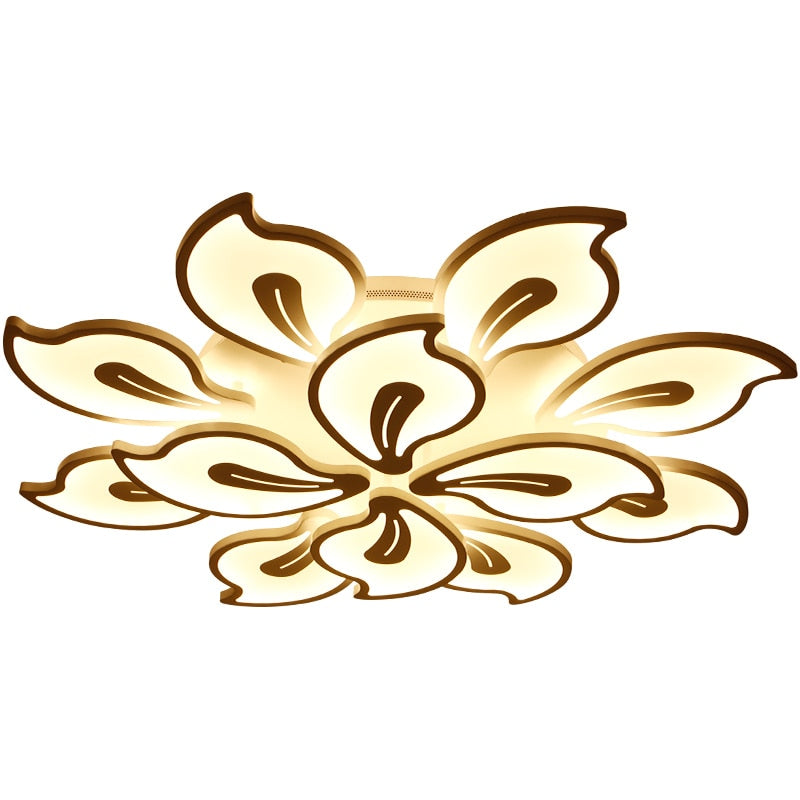 Modern LED Ceiling Chandeliers White For Living Room Bedroom Lamp For Indoor Ceiling Lighting Lamp Home Decoration Fixtures