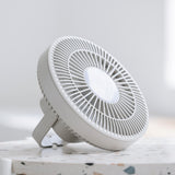 New Xiaomi Summer Air Cooler Fan with LED Lamp Remote Control Rechargeable USB Power Bank Ceiling Fan 3 Gear Wall Ventilador