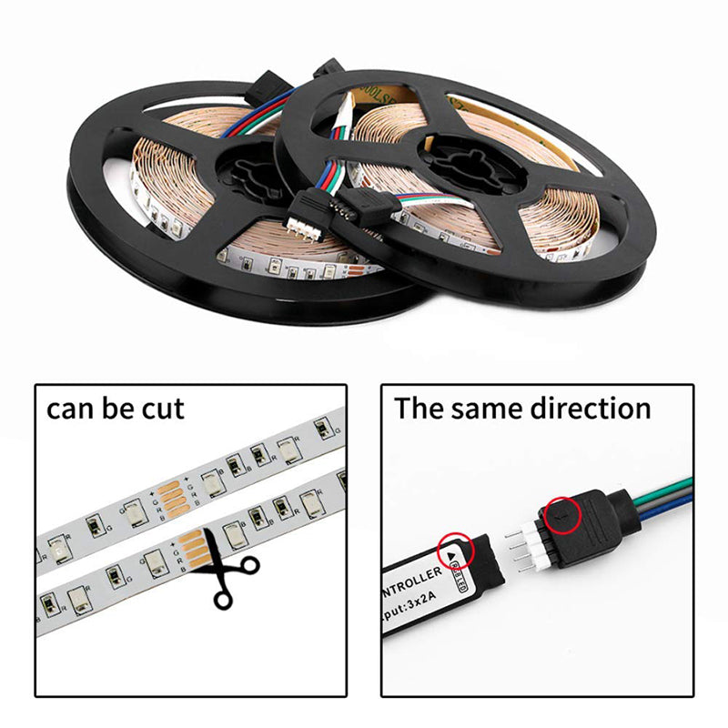 R Led Light LED Strip RGB 2835 5V USB Bluetooth IR Control Lighing Flexible Tape R ...