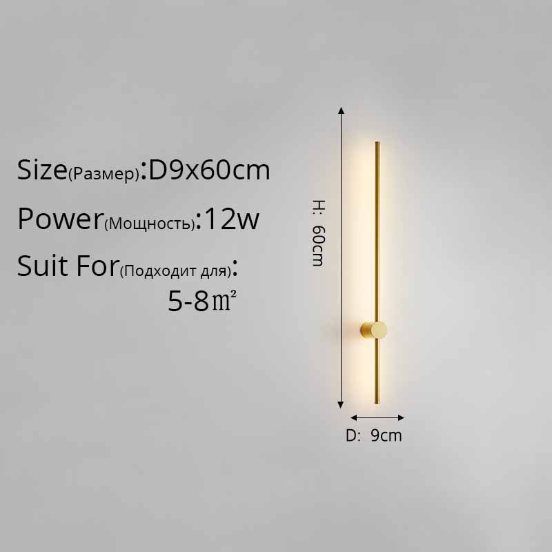 Simple Black White New Modern LED Wall Lights Living Study Room Bedroom Bedside Corridor Aisle Parlor Hall Lamps Indoor Lighting