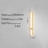 Simple Black White New Modern LED Wall Lights Living Study Room Bedroom Bedside Corridor Aisle Parlor Hall Lamps Indoor Lighting