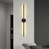 Nordic Strip LED Wall Lights Aluminum Wall Lamp Living Room Sofa Background Wall Decor Lamps Bedroom Bedside Lighting Fixtures