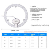 LED Ring PANEL Circle Light 36W 24W 18W 12W Cold white  AC220V-240V Round Ceiling board the circular lamp board blub