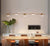 Modern Minimalist Pendant Light Strips Hanging Lamp Luxury Chandelier Lighting Fixture for Bar Dining Room Table Study