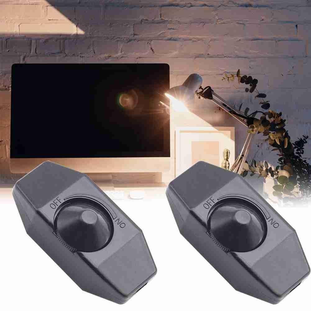 High Quality Dimmer Switch Adjustable Controller Knob 220v Lamp Dimmer Cord Switch Plug In Table Floor Light Dimming On Off