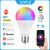 CORUI Tuya WiFi E27 B22 Smart Dimmable Bulb RGBCW 100-240V LED Light Smart Life App Control Support Alexa Google Home Alice